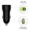 Auto-Ladegerät d bramante re-charge — USB-C 30W + USB-A 18W, 12–24V, Schwarz