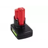 Akku für kabellose Werkzeuge Green Cell PTML12V6 12V Li-Ion 6 Ah, Abmessungen 6,6×9×11,1 cm