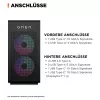 OMEN Desktop Gaming PC GT16-1173ng - AMD Ryzen 7 9800X3D, 64GB RAM, 2TB SSD, Radeon 9700 XT 16G, Windows 11 Home
