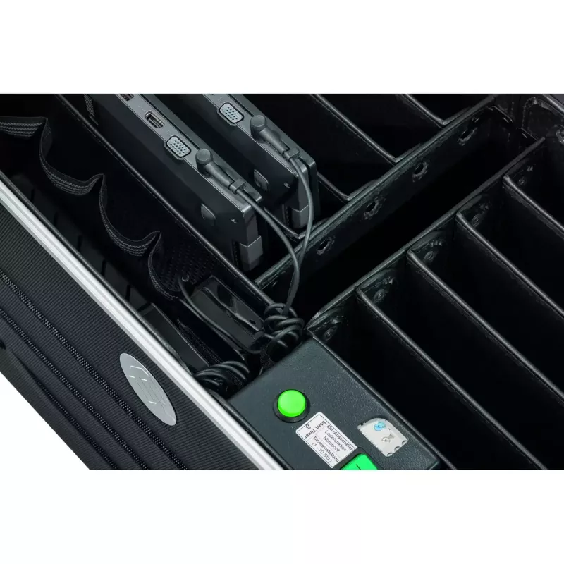 Multimedia-Wagen Parat Case N10 Schwarz