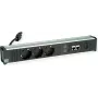 Steckdosenleiste Bachmann CONI 912.18118 mit 3x CEE7-Steckdosen und 2x CAT6a-Netzwerkanschlüssen