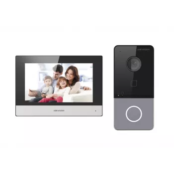 Video-Gegensprechanlage Hikvision DS-KIS603-P(C)/EU 2 MP 7 Zoll LCD