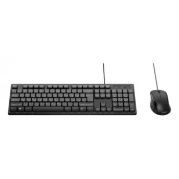 Kabelgebundenes Tastatur-Maus-Set Belkin BBZ014DE — deutsches Layout, USB-A, Full-Size-Tastatur, 1200 CPI Maus