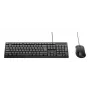 Kabelgebundenes Tastatur-Maus-Set Belkin BBZ014DE — deutsches Layout, USB-A, Full-Size-Tastatur, 1200 CPI Maus