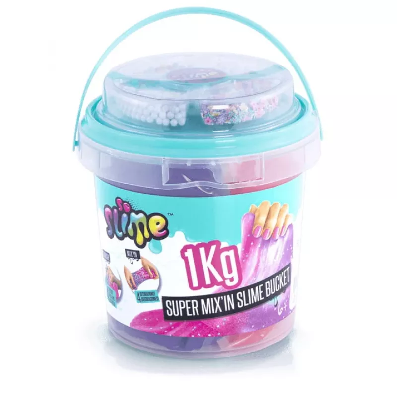 Slime Canal Toys Slime Super Bucket 1kg Mehrfarbig 6 Jahre