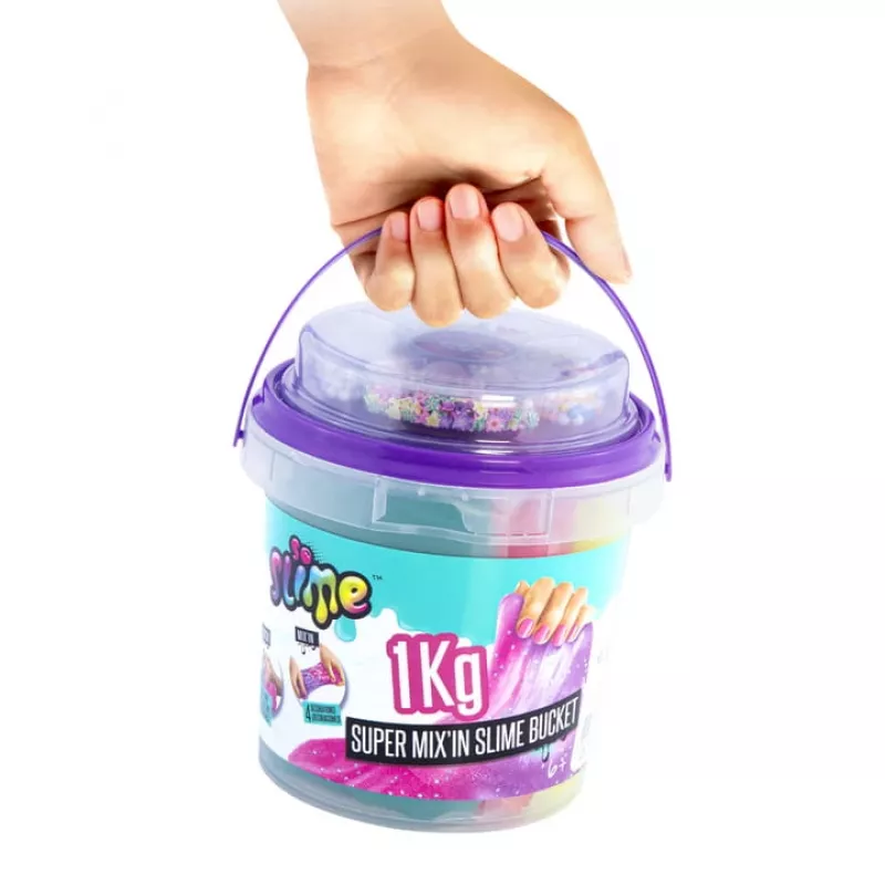 Slime Canal Toys Slime Super Bucket 1kg Mehrfarbig 6 Jahre