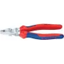 Knipex Kraft-Kombizange l.180 mm, verchromt, Mehrkomponenten-Hülle
