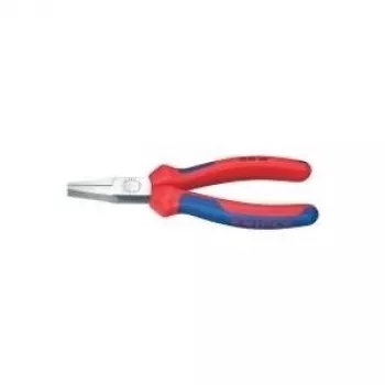 20 02 140, Nadelfeinspitzzange, Chrom-Vanadium-Stahl, Kunststoff, blau, rot, 14 cm, 137 g