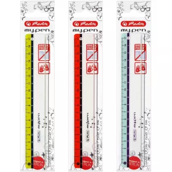 Lineal Herlitz 11367984 170 mm Kunststoff