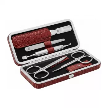 Maniküre-Pediküre-Set ZWILLING 97653-003-0 – 5-teilig, Lederetui