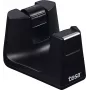 Tischabroller Tesa 53905-00000-01 für Rollen mit 1,9 cm Breite, ABS, schwarz/transparent