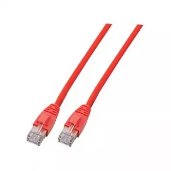 Netzwerkkabel EFB Elektronik 1m Cat6 RJ-45 U/UTP Rot