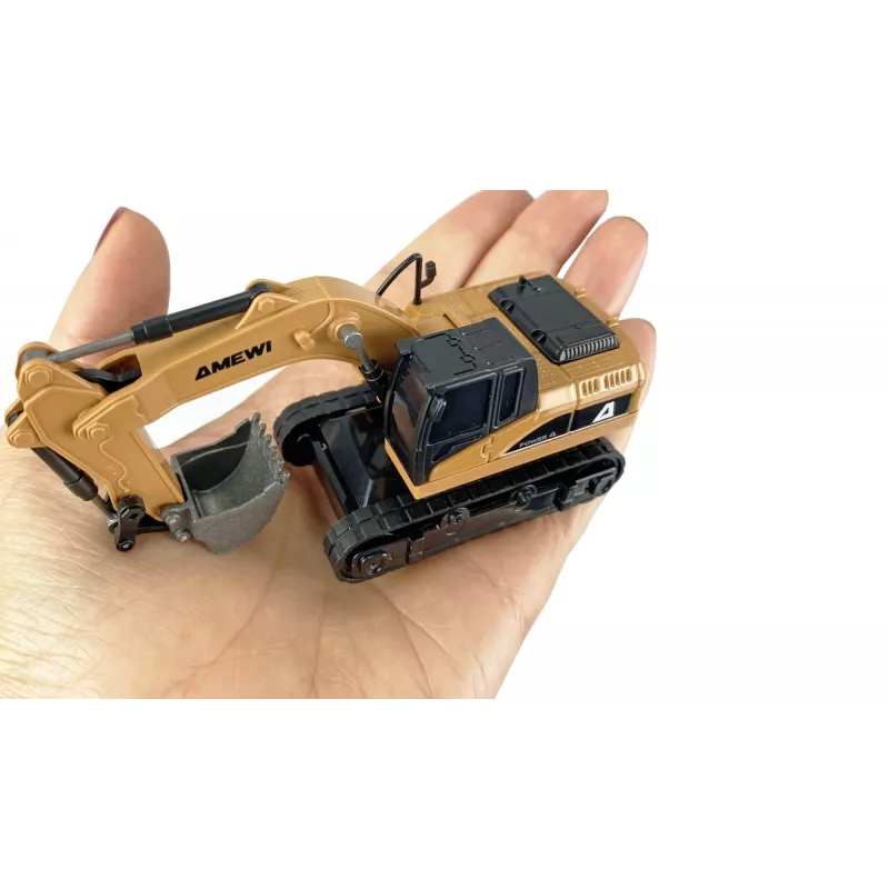 Bagger RC-Modell Amewi 22747 Maßstab 1:64, Elektromotor, für Kinder ab 6 Jahren