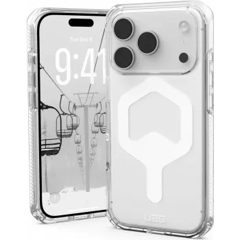 UAG Urban Armor Gear Plyo MagSafe Case | Apple iPhone 17 Pro | ice (transparent)/White | 114529114341 (114529114341)