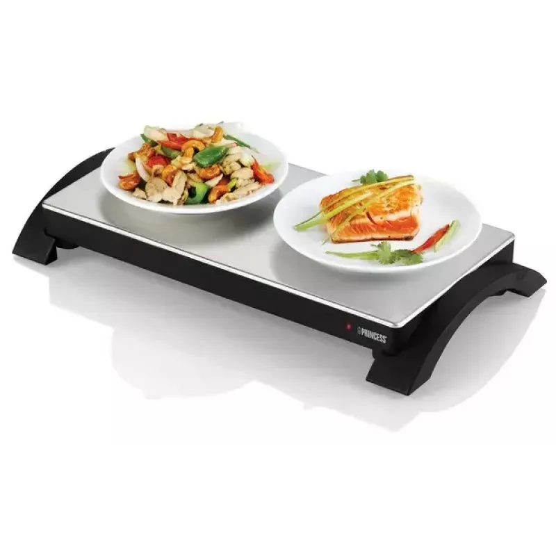 Schnurlose Warmhalteplatte Princess 312295 1000W Schwarz