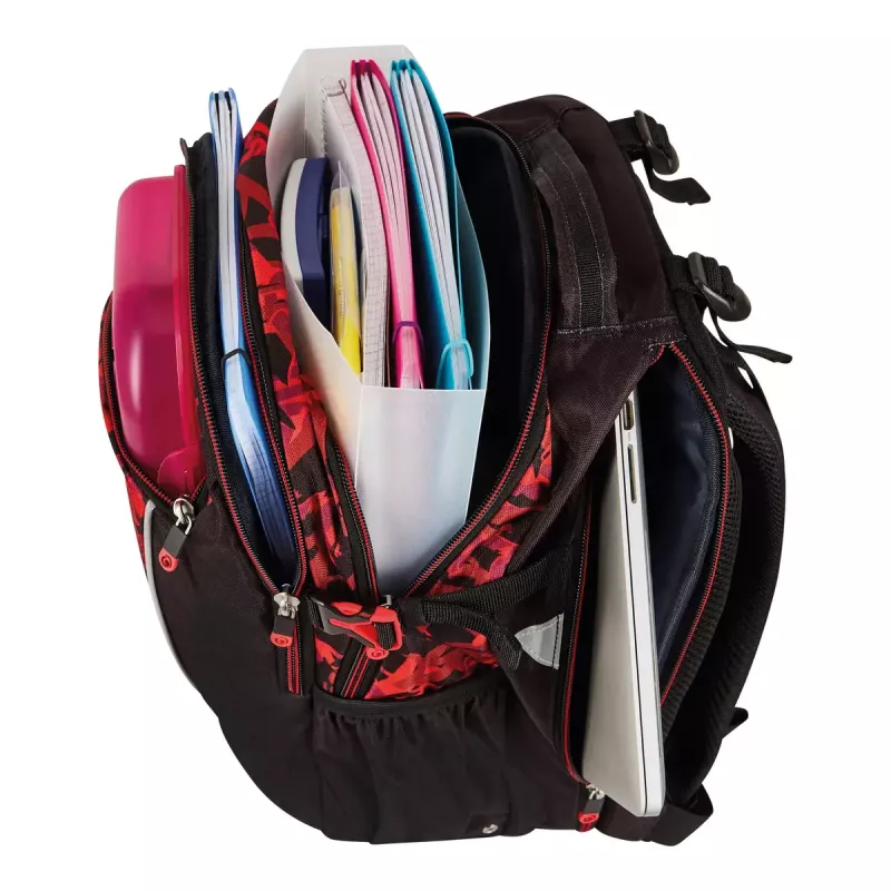 Sportrucksack Herlitz Ultimate Graffiti Schwarz Rot