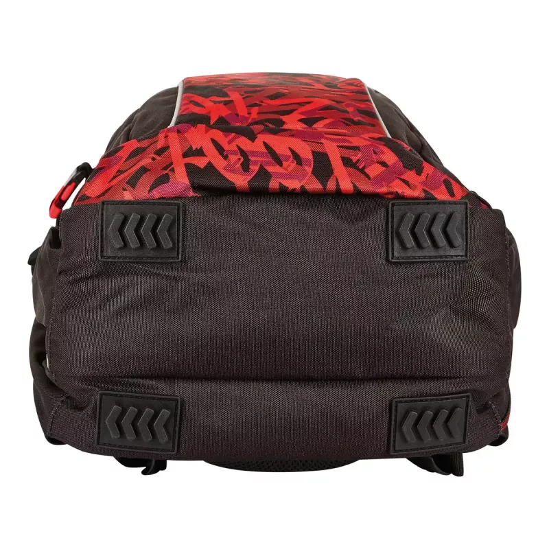 Sportrucksack Herlitz Ultimate Graffiti Schwarz Rot