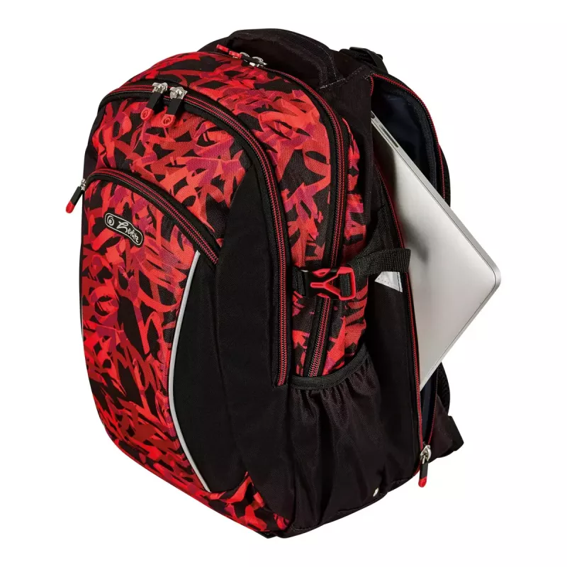 Sportrucksack Herlitz Ultimate Graffiti Schwarz Rot