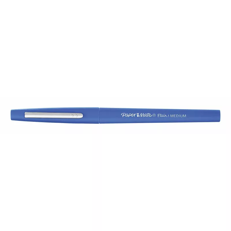 Felt Pen Papermate Flair Medium Blue 5 Stk.