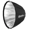 Softbox Godox P90L 90cm Schwarz Nylon Polyester mit Diffusoren