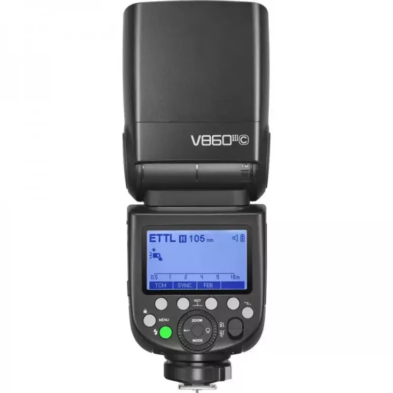Slave-Blitz Godox Ving V860III Schwarz 1,5 s Ladezeit 530 g