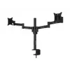 Multibrackets M VESA Deskmount Officeline Dual Schwarz Klemme/Bolzenmontage 16 kg 15–30 Zoll