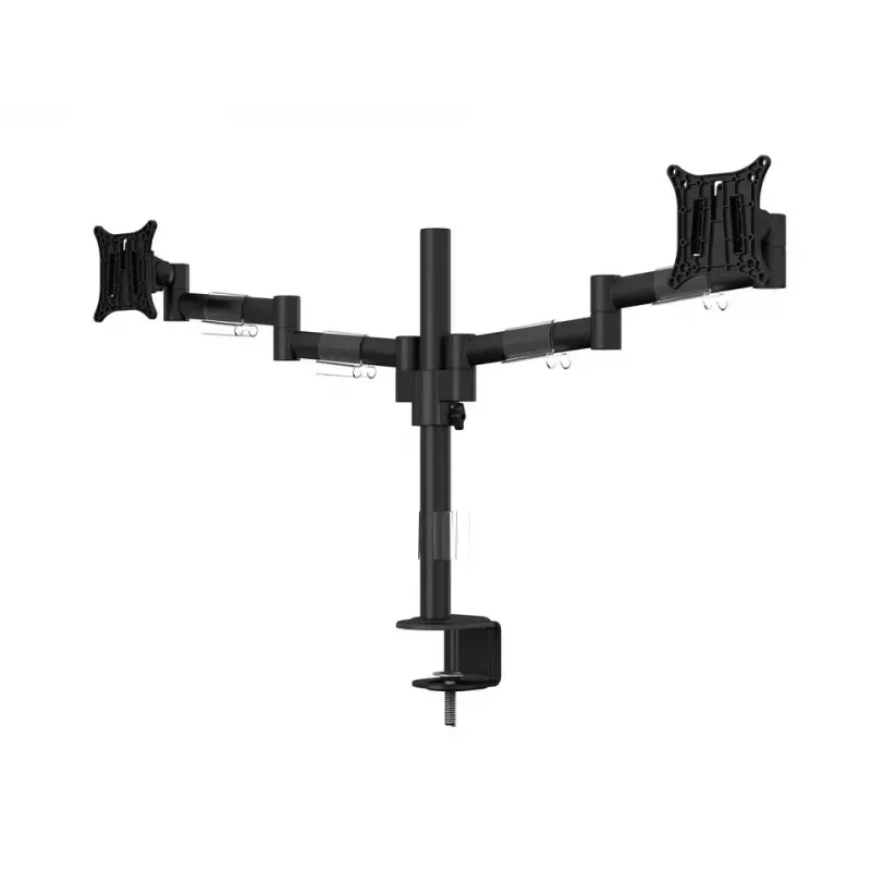 Multibrackets M VESA Deskmount Officeline Dual Schwarz Klemme/Bolzenmontage 16 kg 15–30 Zoll