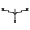 Multibrackets M VESA Deskmount Officeline Dual Schwarz Klemme/Bolzenmontage 16 kg 15–30 Zoll