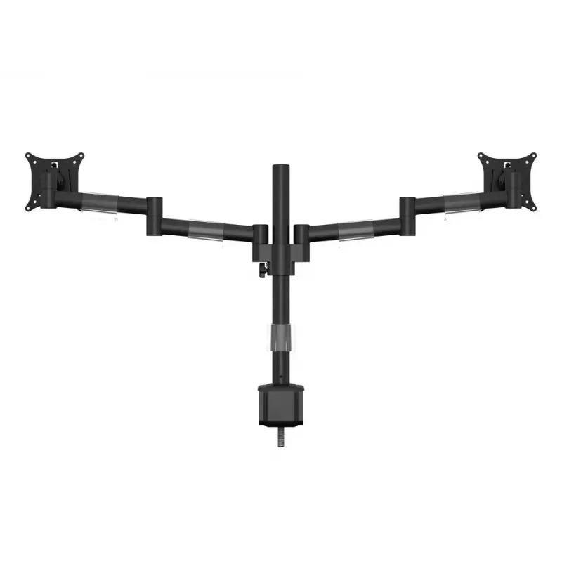 Multibrackets M VESA Deskmount Officeline Dual Schwarz Klemme/Bolzenmontage 16 kg 15–30 Zoll