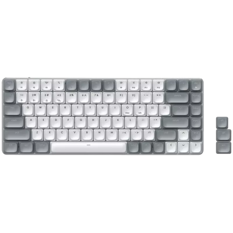 SATECHI SM1 schlank Mechanical Backlit Bluetooth Tastatur (Light) - US English