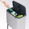 Abfalleimer Brabantia 316227 34L Rechteckig Kunststoff Edelstahl