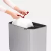 Abfalleimer Brabantia 316227 34L Rechteckig Kunststoff Edelstahl