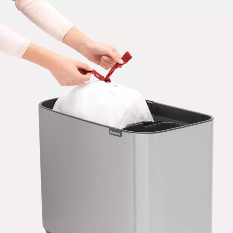 Abfalleimer Brabantia 316227 34L Rechteckig Kunststoff Edelstahl