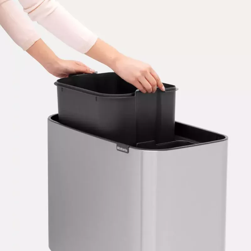 Abfalleimer Brabantia 316227 34L Rechteckig Kunststoff Edelstahl
