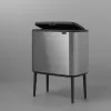 Abfalleimer Brabantia 316227 34L Rechteckig Kunststoff Edelstahl