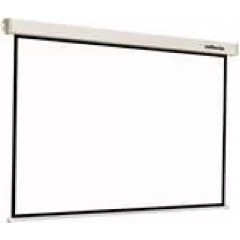 Projektionsleinwand REFLECTA Crystal-Line Rollo lux 160 x 160 (sichtbar 156 x 156 cm, 1:1, quadratisch, schwarz/weiß)