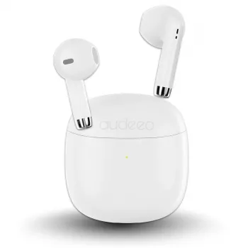 Kabellose TWS-Ohrhörer Audeeo Orbiter II – True Wireless Stereo, Weiß