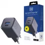 Ladegerät 3MK Hyper Charger PD 33W GaN QC4+ schwarz — 33W PD-Schnellladegerät mit GaN-Technologie