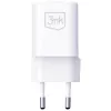 Wandladegerät 3MK Hyper Charger PD 33W GaN QC4+ weiß – USB‑C PD 33W, GaN, Quick Charge 4+