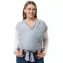 Momcozy Baby Wrap Carrier Grau