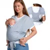Momcozy Baby Wrap Carrier Grau