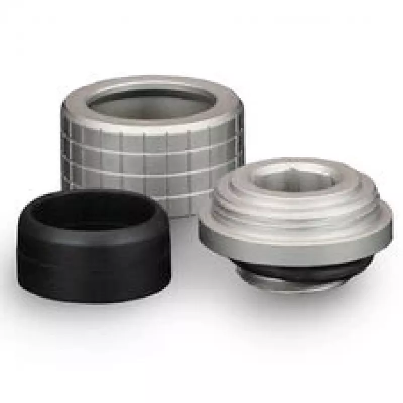 Thermal Grizzly DeltaMate Fitting HT14 Matt-Nickel 6er-Pack – Zubehör für thermische Schnittstellenmaterialien