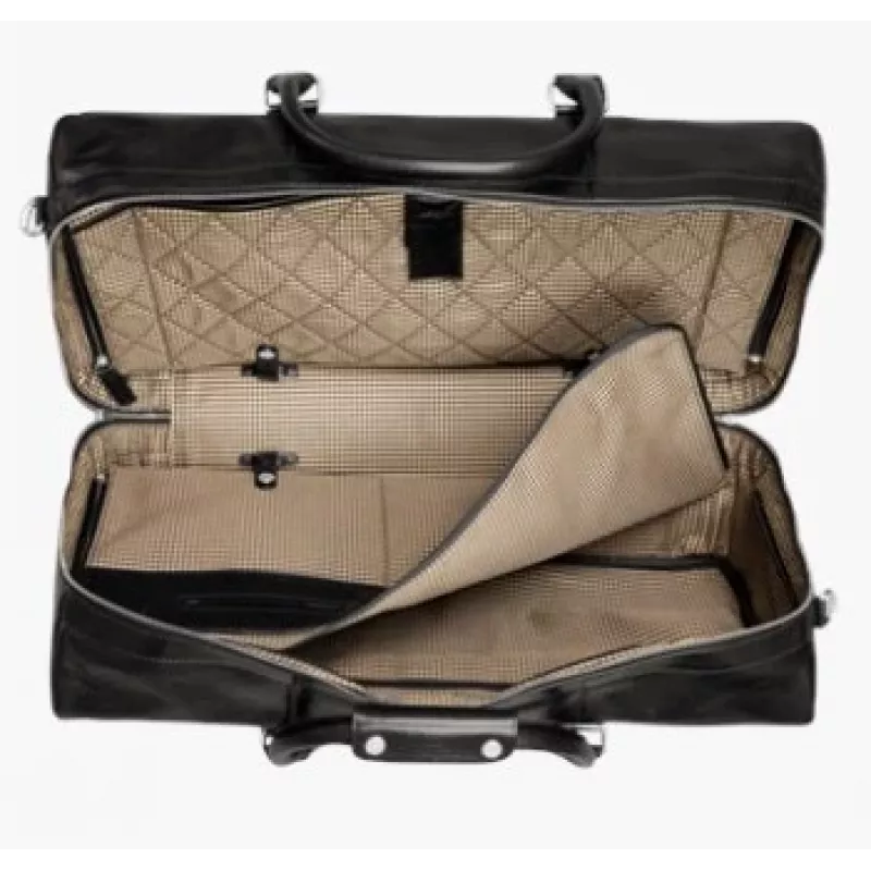 DBRAMANTE1928 Aalborg Weekender Bag Schwarz