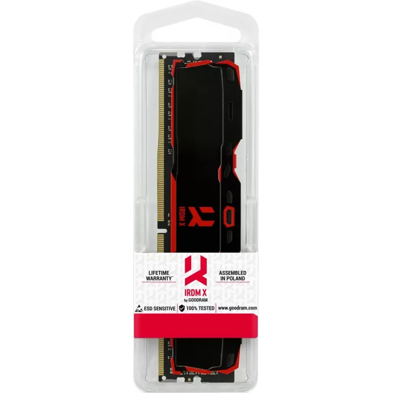 GOODRAM DDR4 16GB 3200MHz IRDM X Schwarz RETAIL