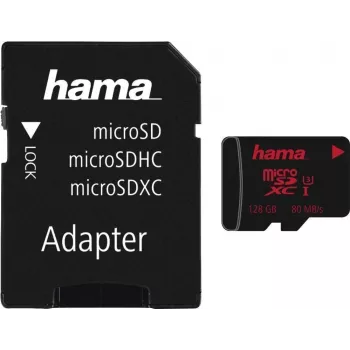 Hama 00213116 Speicherkarte 128 GB MicroSDXC UHS Klasse 3 (00213116)