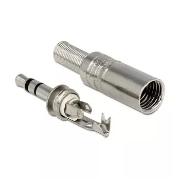 Drahtverbinder DELOCK 65532, 3,5 mm Metall, silber