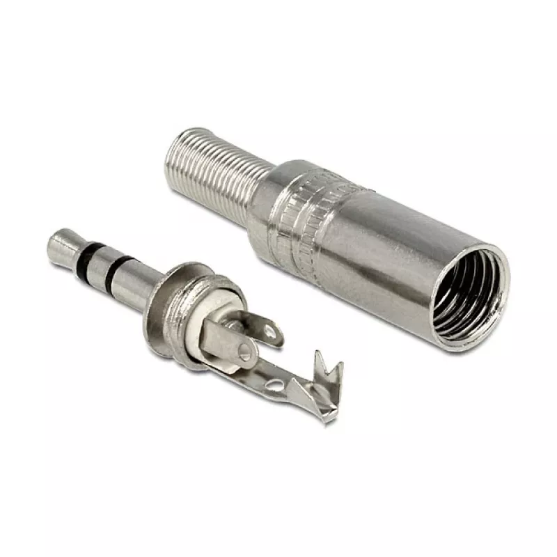 Drahtverbinder DELOCK 65532, 3,5 mm Metall, silber