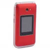 Flip-Phone Olympia VITUS 4G — 2,8 Zoll (7,11 cm) LCD, Bluetooth, FM-Radio, 147 g, Rot