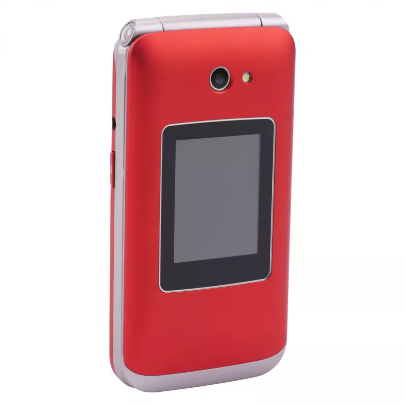 Flip-Phone Olympia VITUS 4G — 2,8 Zoll (7,11 cm) LCD, Bluetooth, FM-Radio, 147 g, Rot