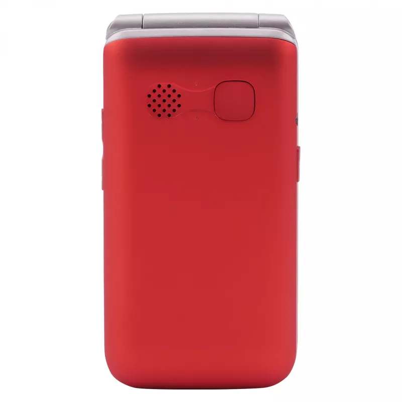 Flip-Phone Olympia VITUS 4G — 2,8 Zoll (7,11 cm) LCD, Bluetooth, FM-Radio, 147 g, Rot